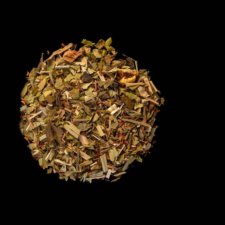 Lose Bio-Teemischung Pure Energie mit Rooibos, Mate, Lemongras und grünem Tee