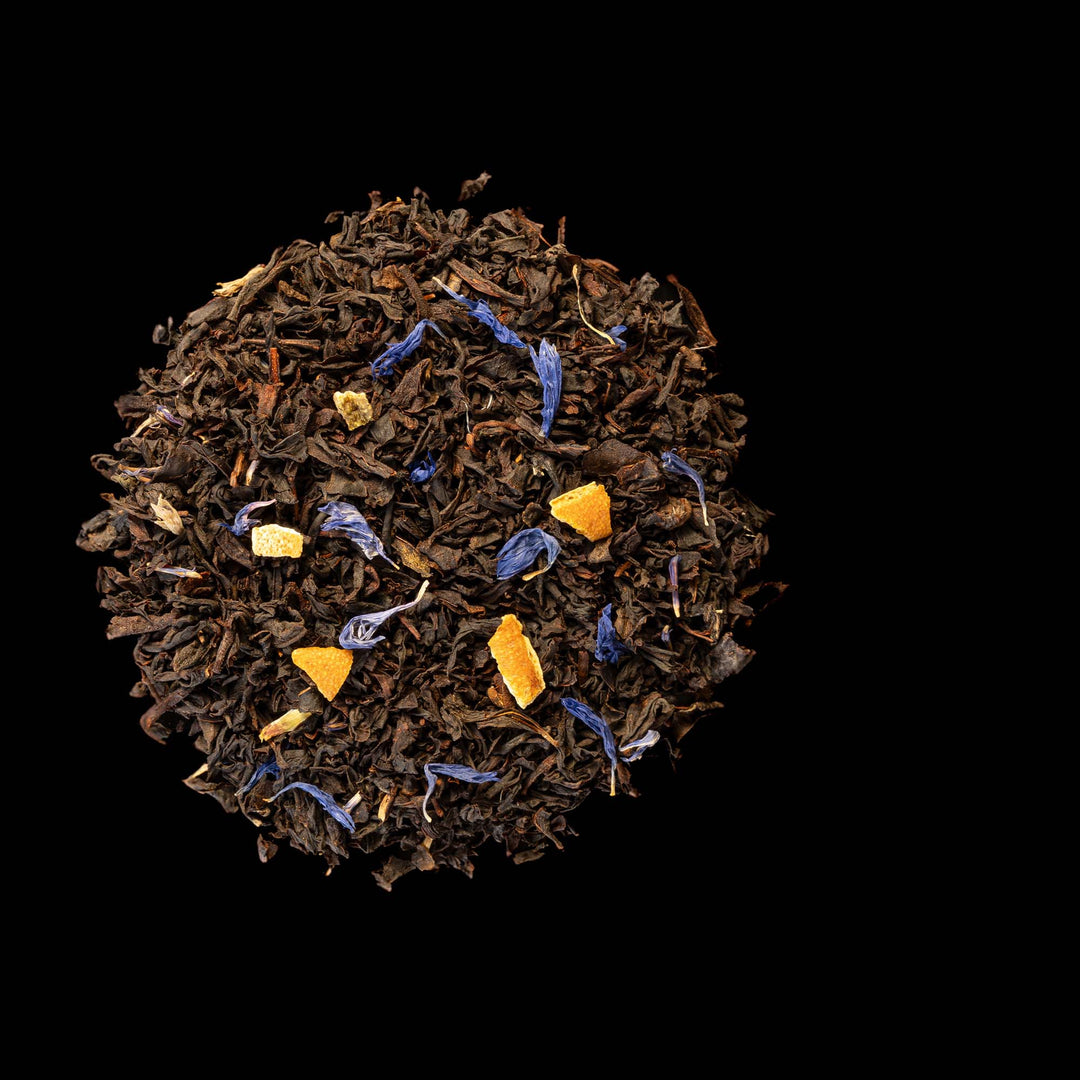 Lose Schwarztee-Mischung mit Bergamotte für Earl Grey