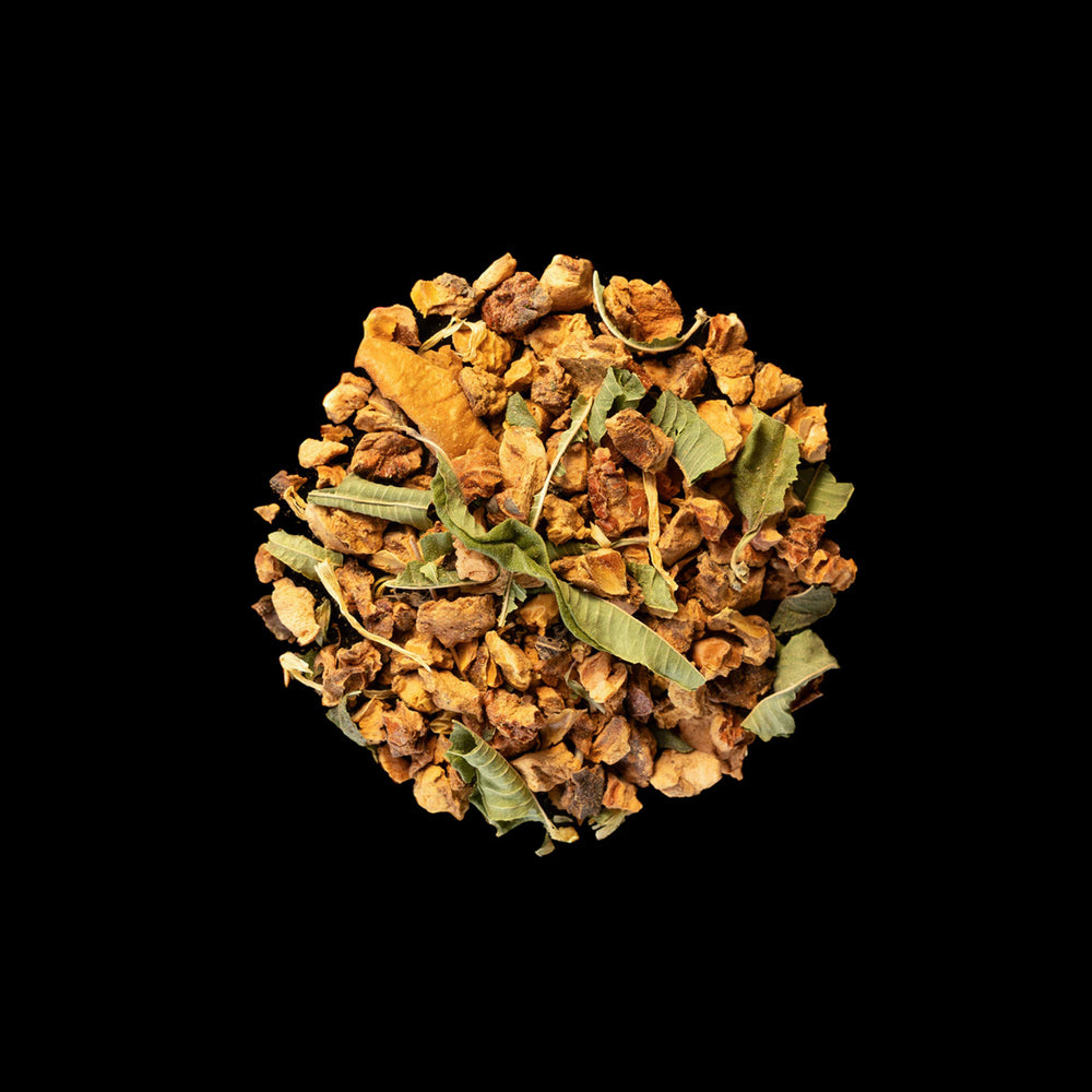 Lose Bio - Teemischung mit Melisse, Mandarine und weiteren Kräutern und Fruchtstücken 